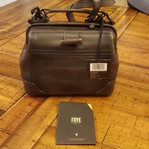 The frye charlie frame satchel cross body! NEW!!